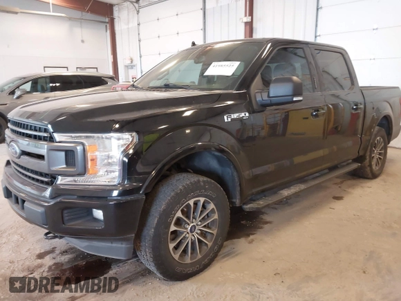 2018 Ford F-150 XL with VIN 1FTEW1EP8JFB43342, listed as a IAAI auction lot 41985525 with 147,839 mi miles and . Bid and sale history available at carsss.com. Image 17.