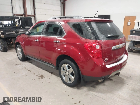 2015 Chevrolet Equinox LTZ with VIN 2GNFLHE3XF6227206, listed as a IAAI auction lot 41536995 with 139,000 mi miles. Bid and sale history available at carsss.com. Image 3.