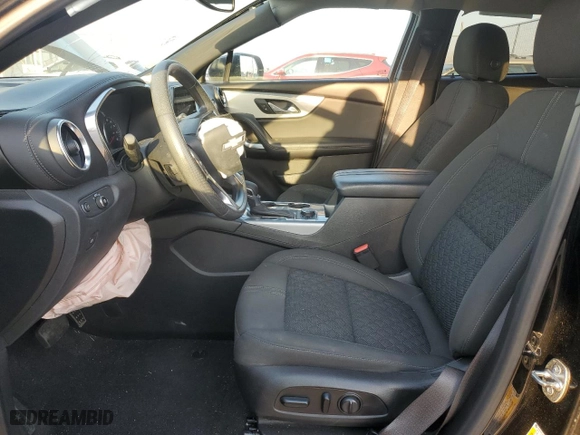 2021 Chevrolet Blazer LT with VIN 3GNKBCRS3MS570928, listed as a Copart auction lot 48941235 with 52,657 mi miles and Salvage Title. Bid and sale history available at carsss.com. Image 7.