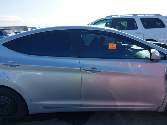 2012 Hyundai Elantra GLS with VIN KMHDH4AE6CU460641, listed as a IAAI auction lot 41926289 with 1 mi miles. Bid and sale history available at carsss.com. Image 14.