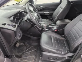 2014 Ford Escape Titanium with VIN 1FMCU9J97EUB30467, listed as a Copart auction lot 54949035 with 112,013 mi miles and Salvage Title. Bid and sale history available at DreamBid. Image 7.