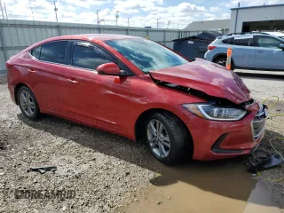 2017 Hyundai Elantra SE with VIN 5NPD84LFXHH198246, listed as a Copart auction lot 49688485 with 60,399 mi miles and Salvage Title. Bid and sale history available at DreamBid. Image 4.