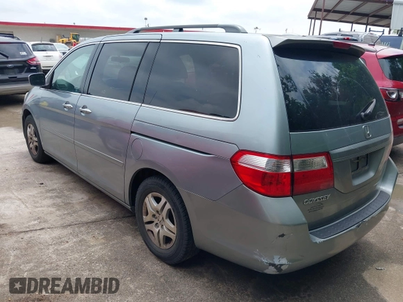 2006 Honda Odyssey EX-L with VIN 5FNRL38746B017069, listed as a IAAI auction lot 42124194 with 1 mi miles. Bid and sale history available at carsss.com. Image 3.
