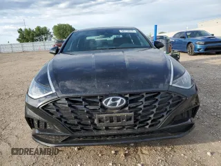 2021 Hyundai Sonata SEL Plus with VIN 5NPEJ4J27MH124513, listed as a Copart auction lot 60113514 with 25,378 mi miles and Salvage Title. Bid and sale history available at DreamBid. Image 5.