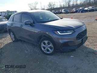 2023 Honda HR-V LX with VIN 3CZRZ2H38PM741506, listed as a IAAI auction lot 41454842 with 221,486 mi miles. Bid and sale history available at carsss.com. Image 1.