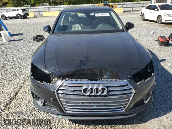 2019 Audi A4 Premium z VIN WAUDNAF4XKN020004, wystawiony jako Copart lot #53368965 z przebiegiem 42 256 mil mil oraz Szkoda całkowita • Salvage title. Historia ofert i sprzedaży dostępna na DreamBid. Obrazek 5.