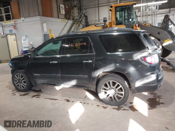 2014 GMC Acadia Denali with VIN 1GKKRTKDXEJ294660, listed as a IAAI auction lot 41362008 with 144,174 mi miles. Bid and sale history available at carsss.com. Image 15.