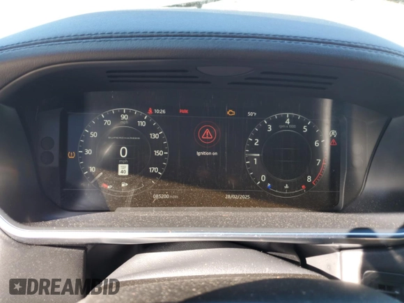 2018 Land Rover Range Rover with VIN SALGS2RE8JA393611, listed as a Copart auction lot 47208185 with 85,200 mi miles and Clean title. Bid and sale history available at DreamBid. Image 9.