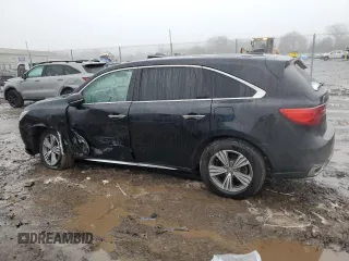 2019 Acura MDX with VIN 5J8YD4H34KL037360, listed as a Copart auction lot 44681835 with 86,304 mi miles and Salvage Title. Bid and sale history available at carsss.com. Image 2.