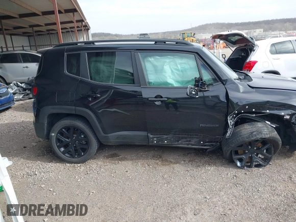 2023 Jeep Renegade Altitude with VIN ZACNJDE12PPP31090, listed as a IAAI auction lot 41805310 with 12,559 mi miles and . Bid and sale history available at DreamBid. Image 14.