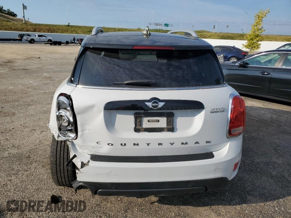 2018 MINI Countryman Cooper with VIN WMZYV5C37J3E02768, listed as a Copart auction lot 69599864 with 65,988 mi miles and Salvage Title. Bid and sale history available at carsss.com. Image 6.