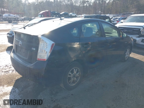 2010 Toyota Prius II with VIN JTDKN3DU3A1010042, listed as a IAAI auction lot 41416439 with 203,267 mi miles. Bid and sale history available at carsss.com. Image 4.
