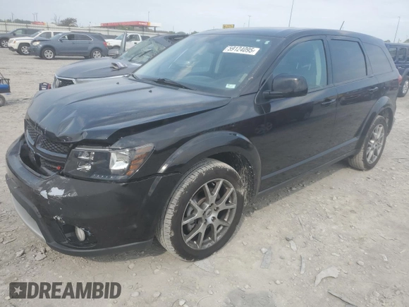 2018 Dodge Journey GT with VIN 3C4PDDEGXJT311648, listed as a Copart auction lot 59124095 with 81,267 mi miles and Salvage title. Bid and sale history available at DreamBid. Image 1.