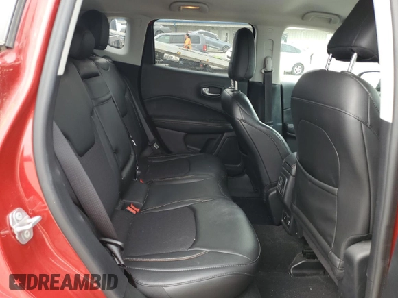 2018 Jeep Compass Altitude with VIN 3C4NJCBBXJT503252, listed as a Copart auction lot 54716095 with 72,889 mi miles and Salvage title. Bid and sale history available at DreamBid. Image 10.