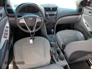 2015 Hyundai Accent GLS with VIN KMHCT4AE7FU860416, listed as a Copart auction lot 63987683 with 102,783 mi miles. Bid and sale history available at carsss.com. Image 8.