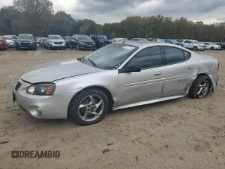 2004 Pontiac Grand Prix GTP with VIN 2G2WR524941184592, listed as a Copart auction lot 81311374 with 189,709 mi miles and Salvage Title. Bid and sale history available at carsss.com. Image 1.