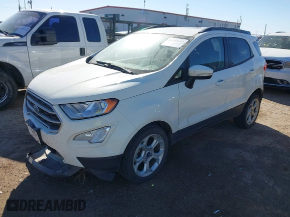 2021 Ford EcoSport SE with VIN MAJ3S2GE2MC439991, listed as a IAAI auction lot 41725143 with 82,562 mi miles and . Bid and sale history available at DreamBid. Image 18.
