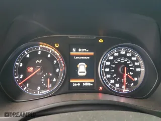 2019 Hyundai Veloster N with VIN KMHT36AH7KU002296, listed as a Copart auction lot 83427504 with 54,898 mi miles and Salvage Title. Bid and sale history available at carsss.com. Image 9.