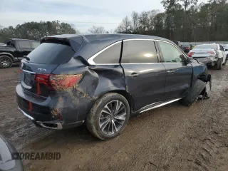2020 Acura MDX w/Technology Pkg with VIN 5J8YD3H56LL001523, listed as a Copart auction lot 42975805 with 0 mi miles and Salvage Title. Bid and sale history available at carsss.com. Image 3.