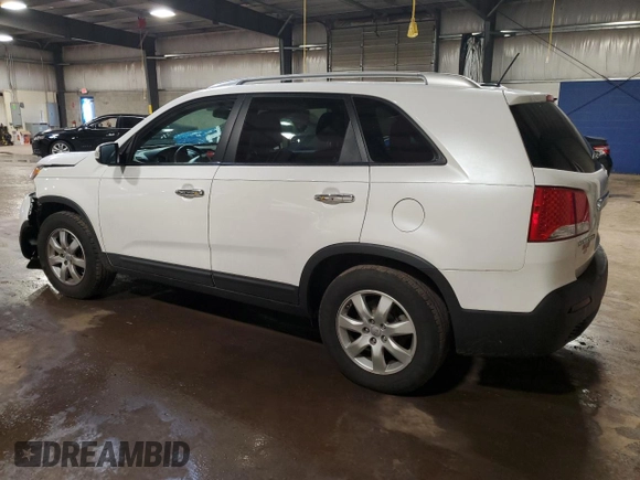 2013 Kia Sorento LX with VIN 5XYKT4A67DG361266, listed as a Copart auction lot 61292835 with 74,996 mi miles and Salvage title. Bid and sale history available at DreamBid. Image 2.