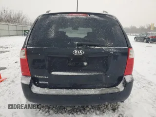 2010 Kia Sedona LX with VIN KNDMG4C30A6346610, listed as a Copart auction lot 86540934 with 194,832 mi miles and Salvage Title. Bid and sale history available at carsss.com. Image 6.