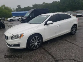 2017 Volvo S60 Inscription with VIN LYV402HK6HB134979, listed as a Copart auction lot 60678015 with 127,688 mi miles and Salvage title. Bid and sale history available at DreamBid. Image 1.