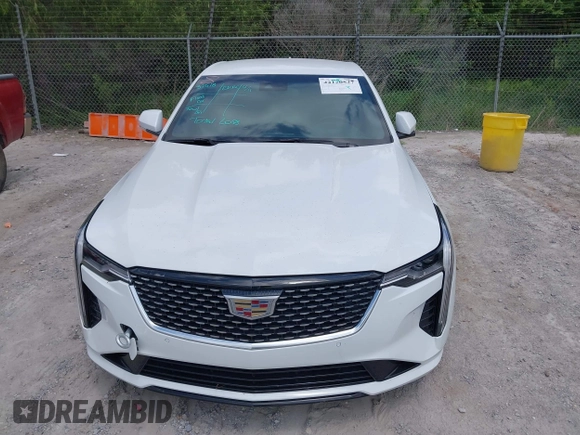 2024 Cadillac CT4 Premium Luxury with VIN 1G6DB5RK5R0103234, listed as a IAAI auction lot 42120527 with Not Provided miles and . Bid and sale history available at DreamBid. Image 12.