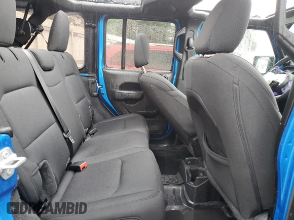 2023 Jeep Wrangler Sport S with VIN 1C4HJXDNXPW543376, listed as a Copart auction lot 86488024 with 35,935 mi miles and Salvage Title. Bid and sale history available at DreamBid. Image 11.
