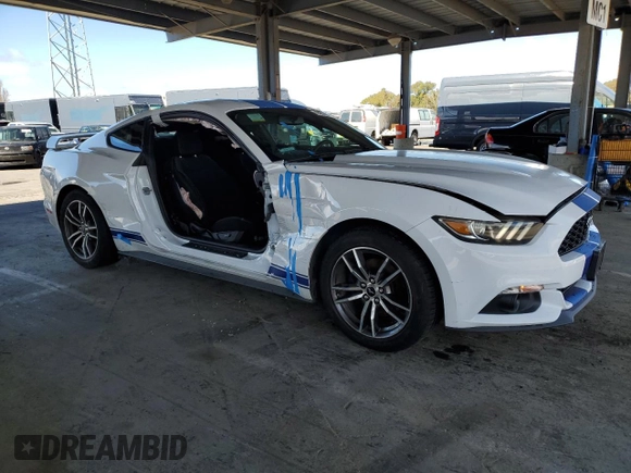 2016 Ford Mustang EcoBoost with VIN 1FA6P8TH9G5336805, listed as a Copart auction lot 48209965 with 87,895 mi miles and Salvage Title. Bid and sale history available at carsss.com. Image 4.