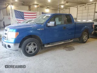 2014 Ford F-150 XL with VIN 1FTEX1CM5EFB60739, listed as a Copart auction lot 48659235 with 145,084 mi miles and Salvage Title. Bid and sale history available at carsss.com. Image 1.