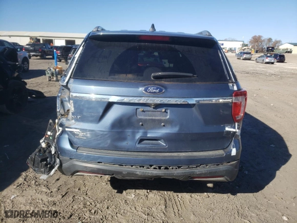 2019 Ford Explorer XLT with VIN 1FM5K7D88KGB29179, listed as a Copart auction lot 84379854 with 128,702 mi miles and Salvage Title. Bid and sale history available at carsss.com. Image 6.