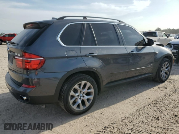 2013 BMW X5 xDrive35i z VIN 5UXZV4C50D0B11663, wystawiony jako Copart lot #53285435 z przebiegiem 109 818 mil mil oraz Szkody całkowita. Historia ofert i sprzedaży dostępna na DreamBid. Obrazek 3.