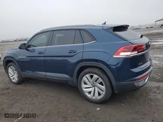 2021 Volkswagen Atlas Cross Sport 3.6L V6 SE w/Technology with VIN 1V2JE2CA2MC241535, listed as a Copart auction lot 44203225 with 33,995 mi miles and Salvage Title. Bid and sale history available at carsss.com. Image 2.