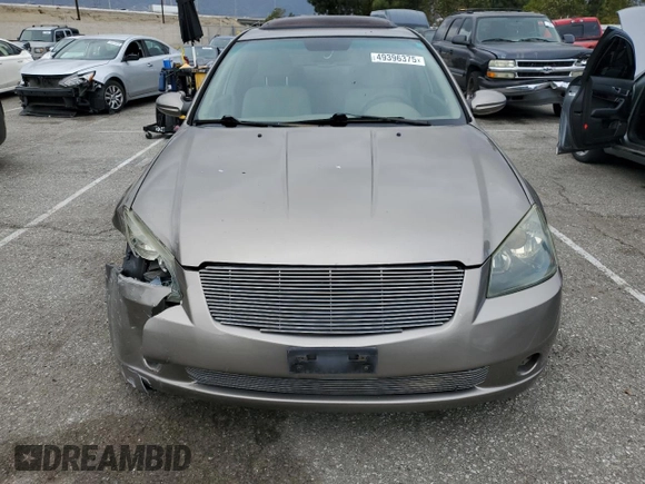 2005 Nissan Altima 2.5 with VIN 1N4AL11D25C132014, listed as a Copart auction lot 49396375 with 222,935 mi miles and Salvage Title. Bid and sale history available at carsss.com. Image 5.