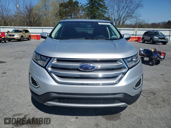 2015 Ford Edge SEL with VIN 2FMTK4J87FBB05267, listed as a Copart auction lot 52522845 with 84,137 mi miles and Salvage Title. Bid and sale history available at carsss.com. Image 5.
