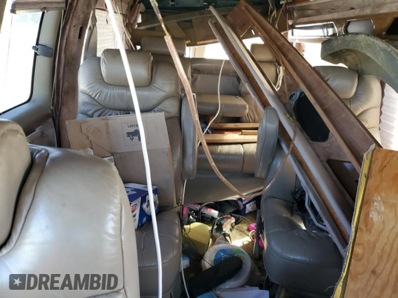 1998 GMC Savana Cargo Van YF7 with VIN 1GDFG15R6W1033263, listed as a Copart auction lot 45605985 with 156,211 mi miles and Non Repairable. Bid and sale history available at carsss.com. Image 10.