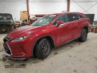 2020 Lexus RX 350L with VIN JTJHZKFA6L2027004, listed as a Copart auction lot 47548165 with 40,375 mi miles and Salvage title. Bid and sale history available at DreamBid. Image 1.