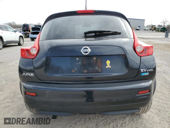 2012 Nissan Juke SL z VIN JN8AF5MV9CT118111, wystawiony jako Copart lot #49501025 z przebiegiem Nie podano mil oraz Szkoda całkowita • Salvage title. Historia ofert i sprzedaży dostępna na DreamBid. Obrazek 6.
