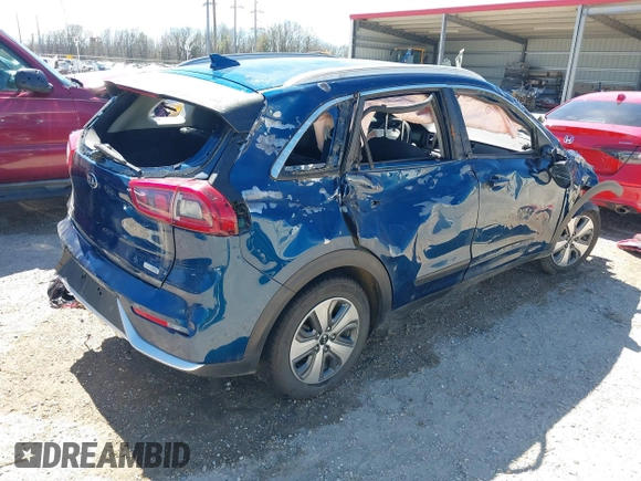 2019 Kia Niro LX with VIN KNDCB3LCXK5257171, listed as a IAAI auction lot 41724795 with Not Provided miles and . Bid and sale history available at DreamBid. Image 4.