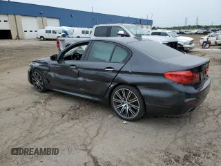 2018 BMW 5 Series 540i with VIN WBAJE5C5XJWA95322, listed as a Copart auction lot 60434385 with 73,073 mi miles and Salvage title. Bid and sale history available at DreamBid. Image 2.