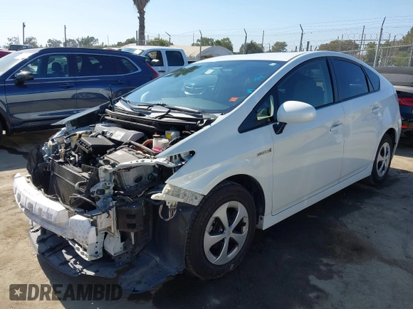 2015 Toyota Prius Four with VIN JTDKN3DU4F1977363, listed as a IAAI auction lot 42283570 with 185,992 mi miles and . Bid and sale history available at DreamBid. Image 2.