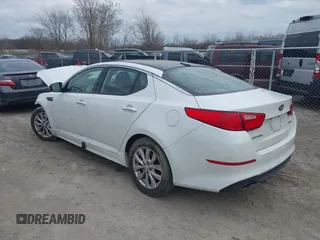 2015 Kia Optima EX with VIN 5XXGN4A77FG509304, listed as a IAAI auction lot 42026439 with 96,144 mi miles. Bid and sale history available at carsss.com. Image 3.