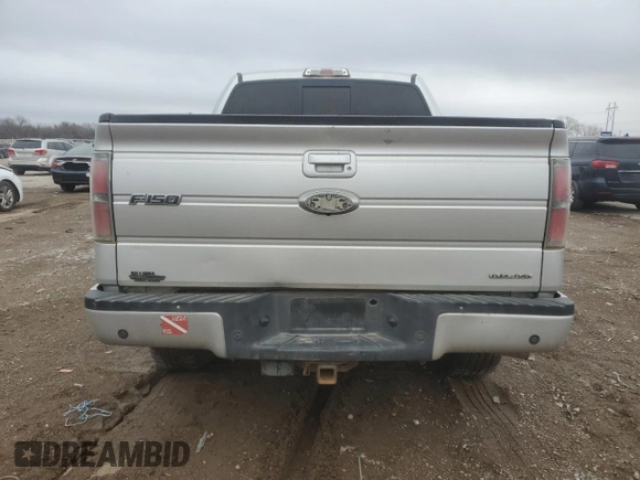 2012 Ford F-150 XL with VIN 1FTFW1EF5CFB09759, listed as a Copart auction lot 46245275 with 381,342 mi miles and Salvage Title. Bid and sale history available at carsss.com. Image 6.