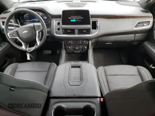 2023 Chevrolet Suburban Premier with VIN 1GNSCFKD0PR500207, listed as a Copart auction lot 48436254 with 10,108 mi miles and . Bid and sale history available at DreamBid. Image 8.