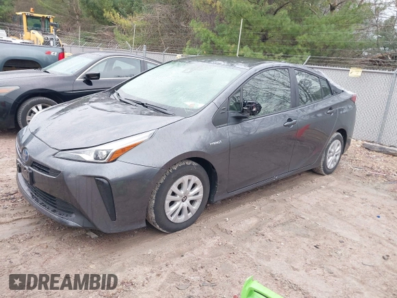2021 Toyota Prius L Eco with VIN JTDKAMFU6M3140081, listed as a IAAI auction lot 42131187 with 103,973 mi miles and . Bid and sale history available at DreamBid. Image 21.