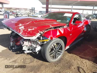 2018 Ford Mustang GT with VIN 1FA6P8CF3J5117201, listed as a IAAI auction lot 41511624 with 42,823 mi miles and . Bid and sale history available at DreamBid. Image 2.