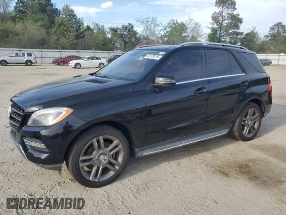 2014 Mercedes-Benz M 350 with VIN 4JGDA5HB8EA322738, listed as a Copart auction lot 53379015 with 173,565 mi miles and Clean Title. Bid and sale history available at DreamBid. Image 1.