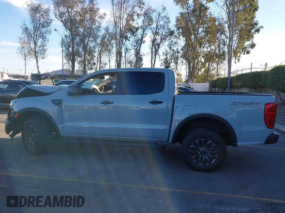 2023 Ford Ranger XL with VIN 1FTER4EH6PLE02485, listed as a IAAI auction lot 41291246 with 25,230 mi miles and . Bid and sale history available at DreamBid. Image 14.