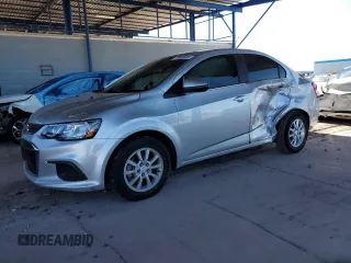 2020 Chevrolet Sonic LT with VIN 1G1JD5SB1L4103874, listed as a Copart auction lot 49900005 with 46,210 mi miles and Salvage title. Bid and sale history available at DreamBid. Image 1.
