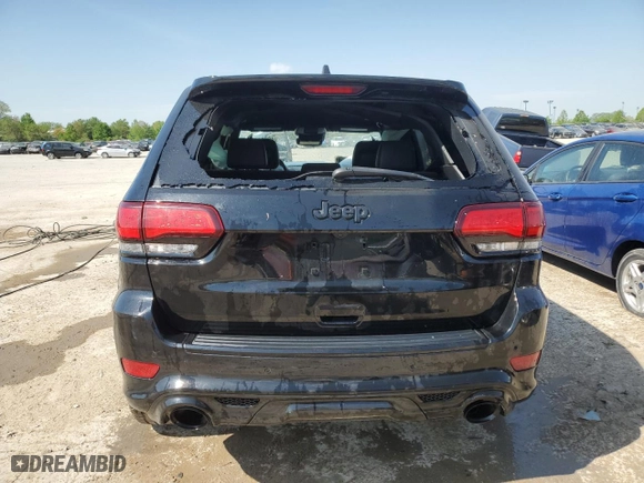 2021 Jeep Grand Cherokee SRT with VIN 1C4RJFDJ3MC628231, listed as a Copart auction lot 48934144 with 39,293 mi miles and Non Repairable. Bid and sale history available at carsss.com. Image 6.